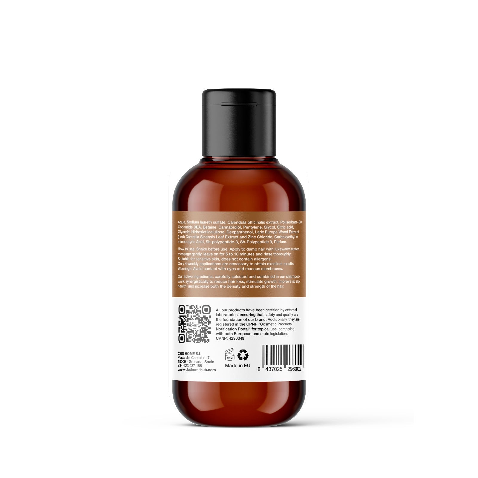 Champú Anticaída Mujer con CBD