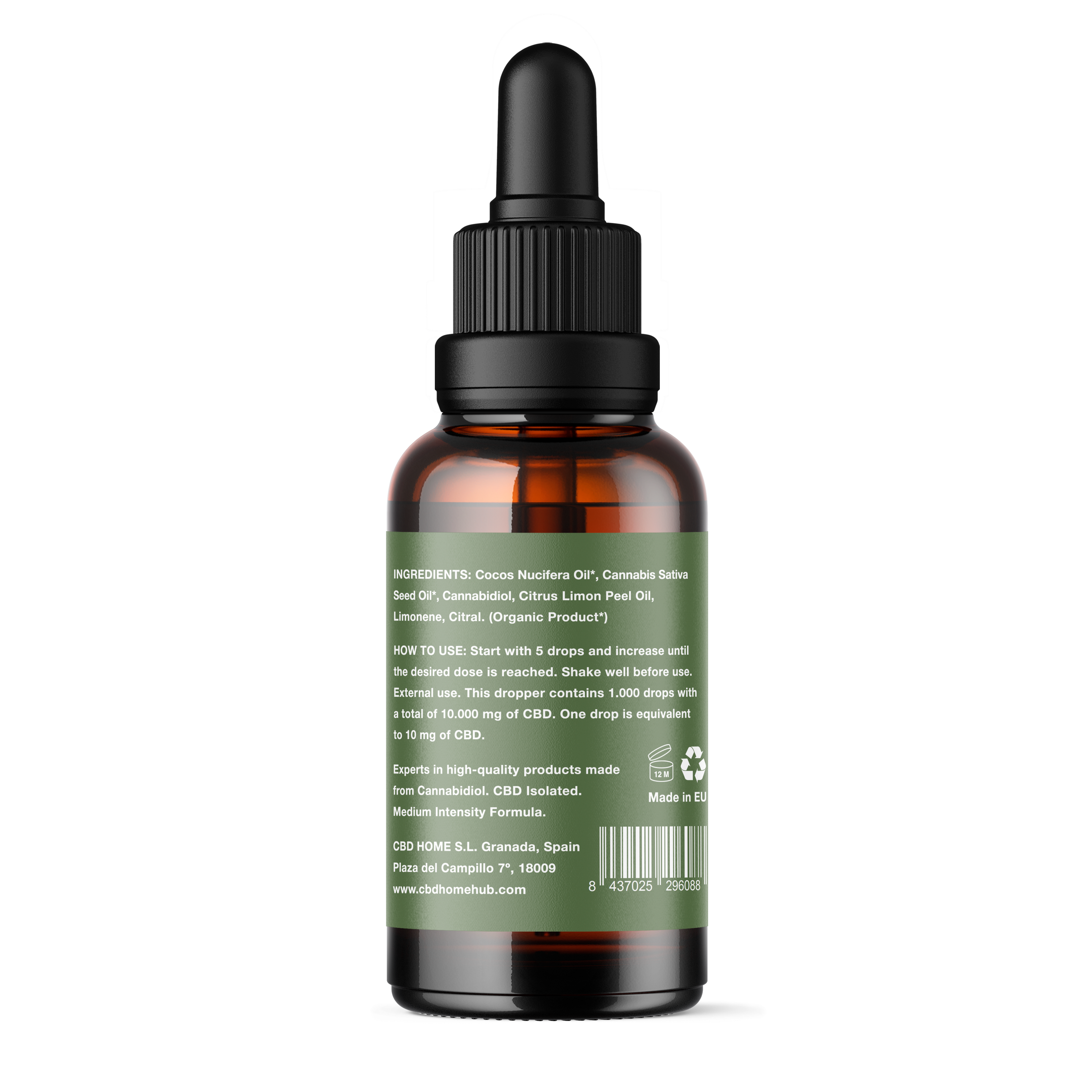 Aceite de CBD Aislado 20%
