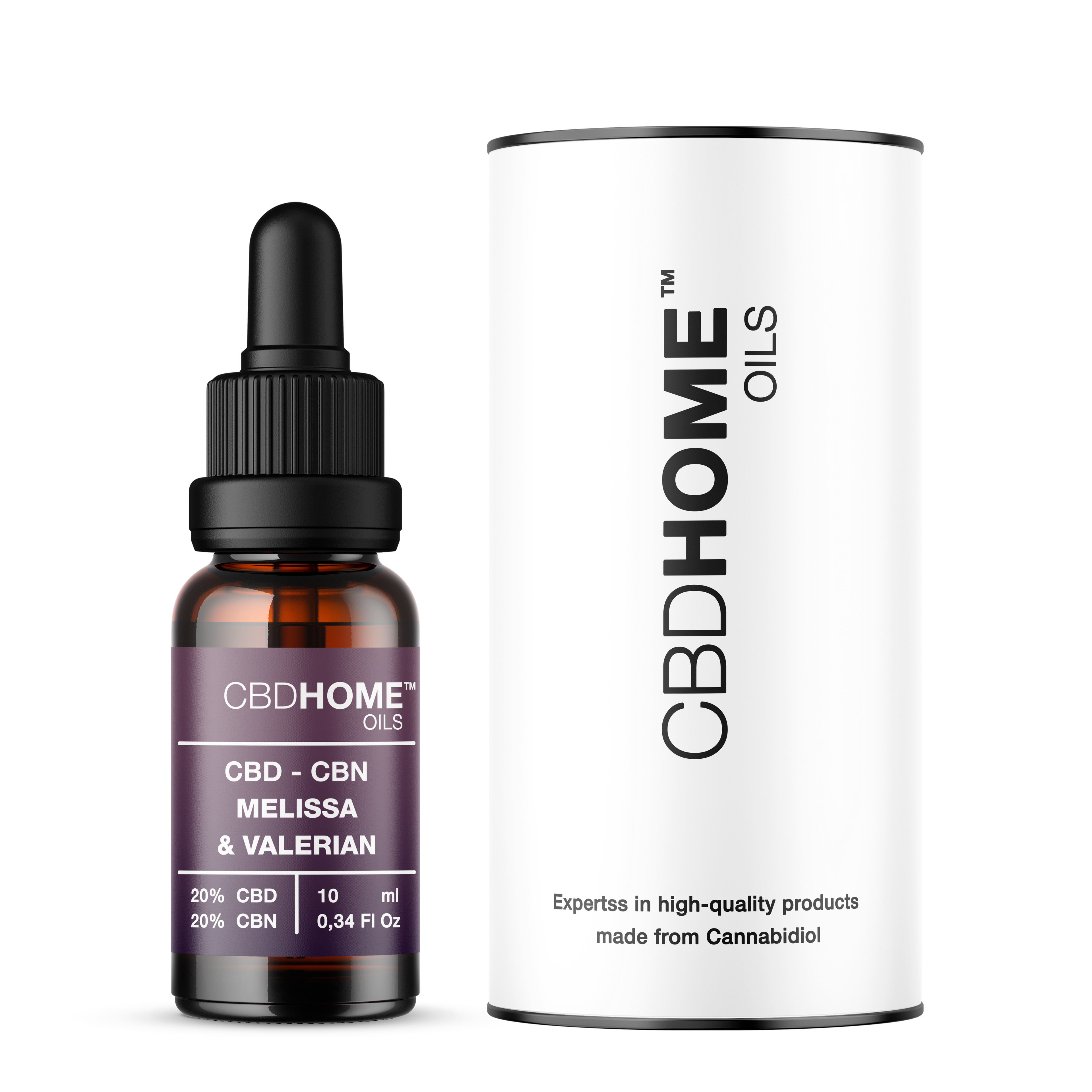 Aceite de CBD + CBN + Melisa + Valeriana