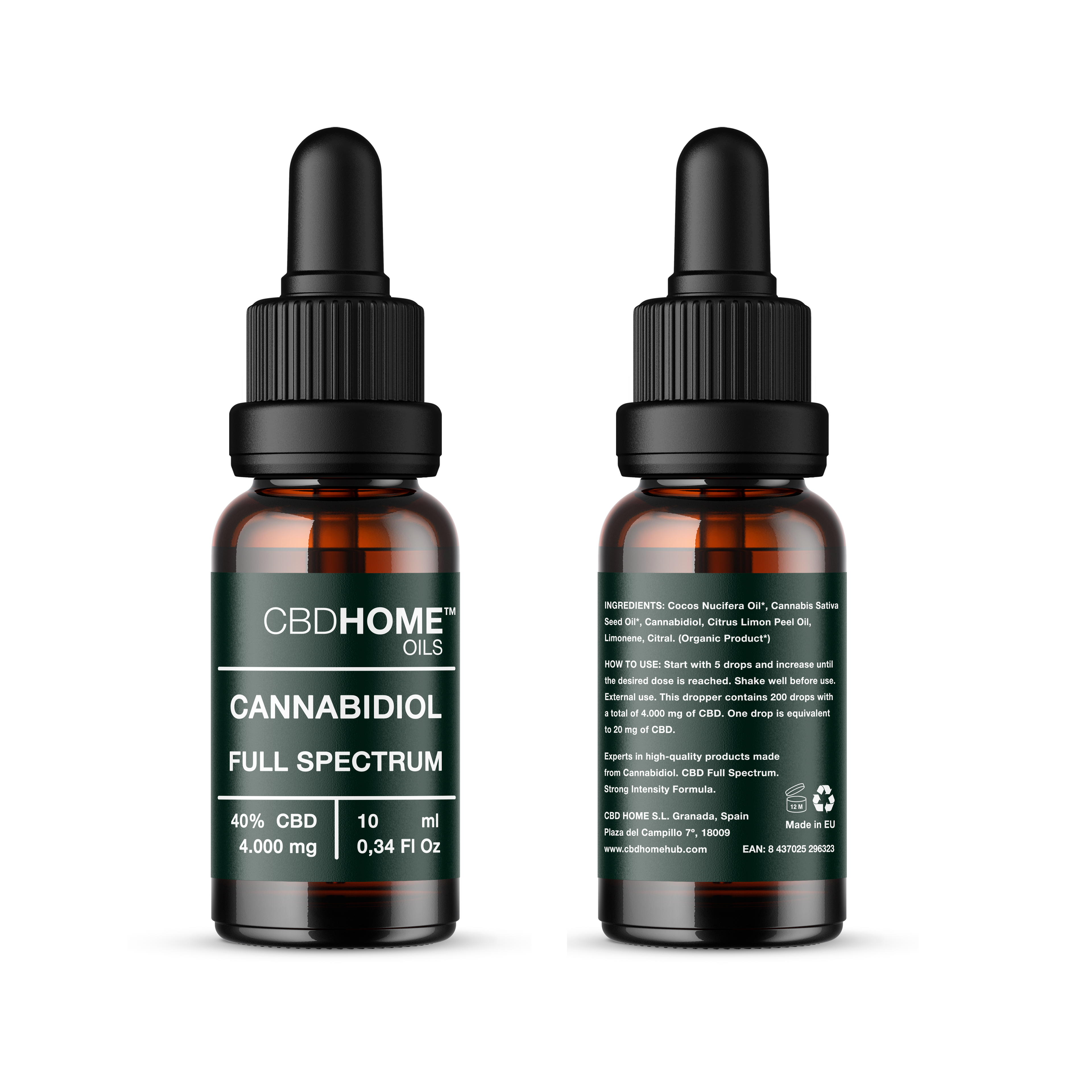 Pack Aceite CBD Full Spectrum 40% + Crema Forte con CBD