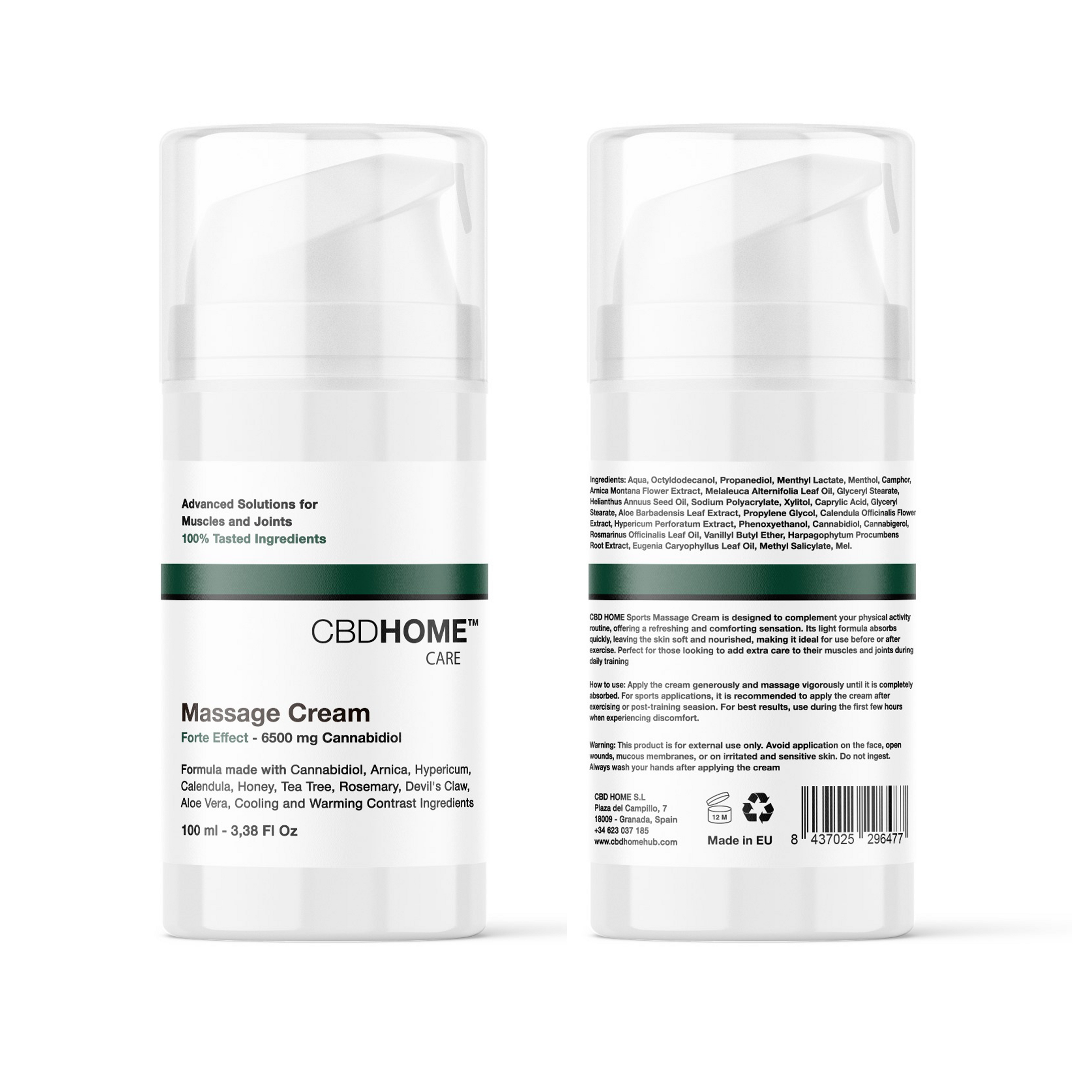 Pack Aceite CBD Full Spectrum 40% + Crema Forte con CBD
