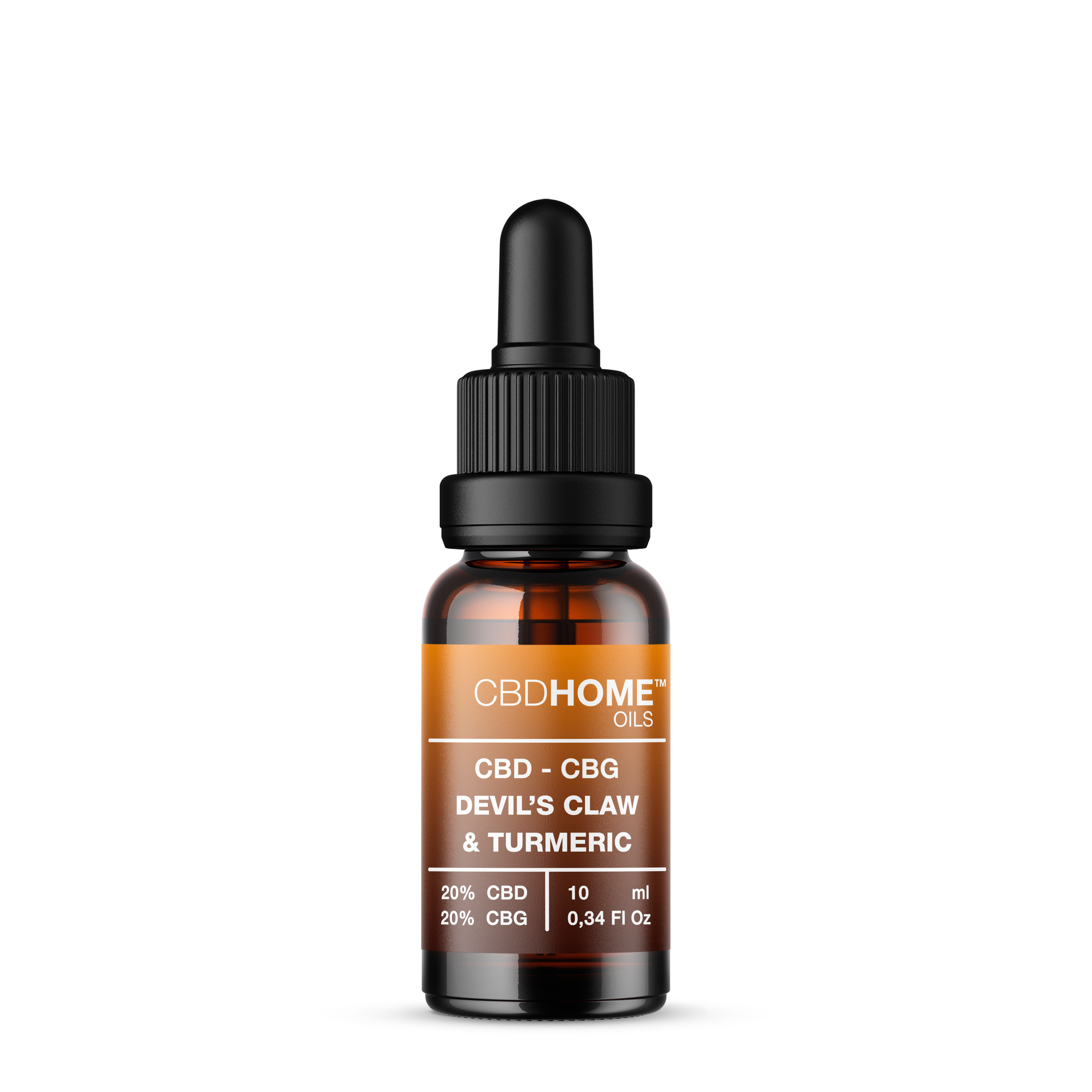 Aceite de CBD 20% + CBG 20% + Harpagofito + Cúrcuma